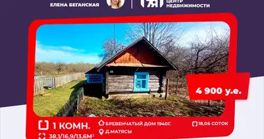 Haus 1 Zimmer in Kniahininski sielski Saviet, Weißrussland