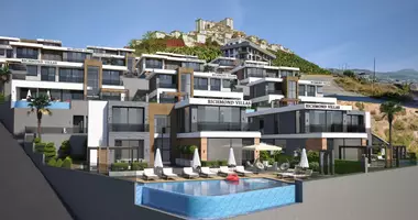 Villa 3 bedrooms with private pool in Alanya, Turkey