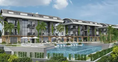 Wohnung 2 Zimmer mit Parkplatz, mit Schwimmbad, mit  Fitnessstudio in Karakocali, Türkei