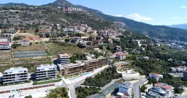 Penthouse 3 Zimmer mit Meerblick, mit Schwimmbad, mit Fitnessstudio in Alanya, Türkei