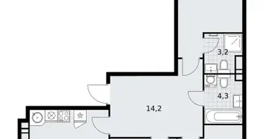 Appartement 3 chambres dans Vnukovo, Russie