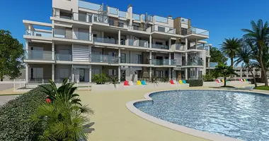 Penthouse 3 bedrooms with parking, with public pool, near schools in Denia, Spain