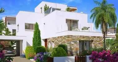 Villa 4 Zimmer mit Meerblick, mit Schwimmbad in Geroskipou, Cyprus