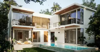 Villa 5 Zimmer mit Möbliert, mit Klimaanlage, mit Schwimmbad in Phuket, Thailand