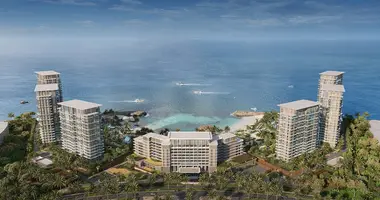 Penthouse 4 pokoi z Balkon, z Klimatyzator, z Widok na morze w Ras Al Khaimah, Emiraty Arabskie