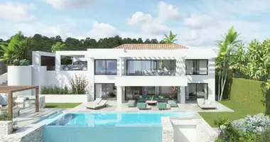Villa 5 bedrooms new building, with Air conditioner, with Terrace in Estepona, Spain