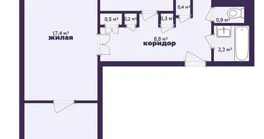 Appartement 3 chambres dans Minsk, Bélarus