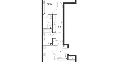 Appartement 3 chambres dans North-Eastern Administrative Okrug, Fédération de Russie