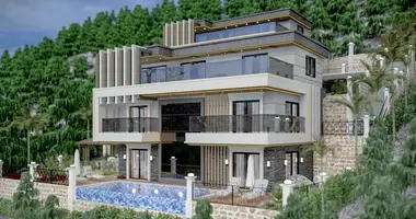 Villa 5 bedrooms with Balcony, with Air conditioner, with Sea view in Alanya, Turkey