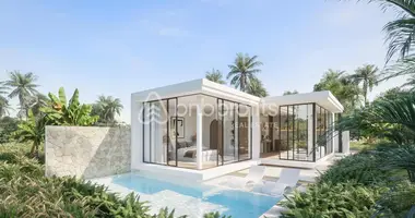 Villa 1 chambre avec Meublesd, avec Climatiseur, avec Piscine dans Canggu, Indonésie