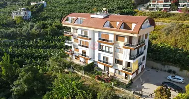 4 room apartment with furniture, with air conditioning, with sea view in Alanya, Turkey