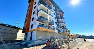 2 room apartment with sea view, with swimming pool, with sauna in Demirtas, Turkey