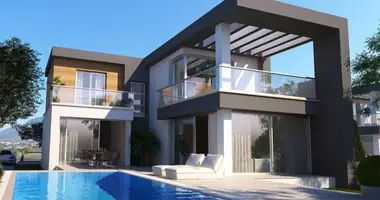 Villa 4 chambres avec parkovka parking, avec Vue sur la mer, avec Terrasse dans Agios Epiktitos, Chypre du Nord