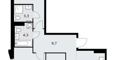 Appartement 3 chambres dans Troïtsk, Russie