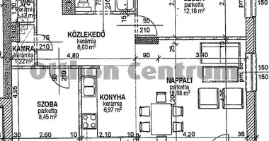 Mieszkanie 3 pokoi w Veresegyhaz, Węgry