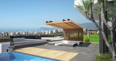 Villa  mit Parkplatz, mit Garage, mit terrassa in Alanya, Türkei