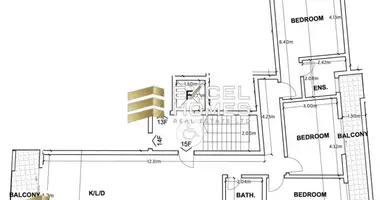 Apartamento 3 habitaciones en Bahía de San Pablo, Malta