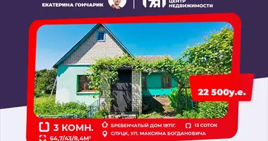 Maison 3 chambres dans Sloutsk, Biélorussie