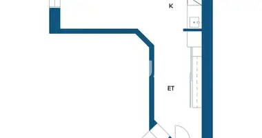 Apartamento 1 habitación en Helsinki sub region, Finlandia