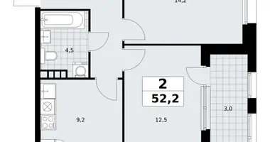 Квартира 2 комнаты в поселение Сосенское, Россия