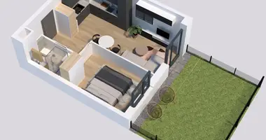 Apartamento 2 habitaciones en Poznan, Polonia