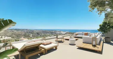 Penthouse 2 bedrooms with Air conditioner, with Sea view, with Mountain view in Mijas, Spain