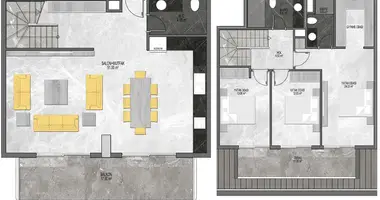 Apartamento 3 habitaciones en Alanya, Turquía