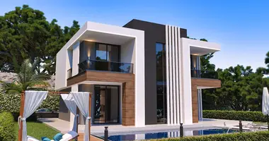 Villa 4 bedrooms with Balcony, with Air conditioner, with Sea view in Alanya, Turkey