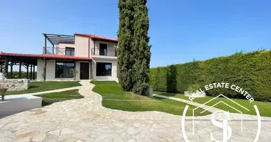 Villa 3 chambres avec Fenêtres double vitrage, avec Balcon, avec parkovka dans Kalandra, Grèce