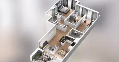 Apartamento 4 habitaciones en Poznan, Polonia