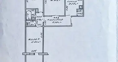 Apartamento 3 habitaciones en Gómel, Belarús