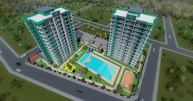 1 bedroom apartment in Mezitli, Turkey