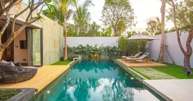 Villa 2 bedrooms with parking, new building, with Air conditioner in Phuket, Thailand