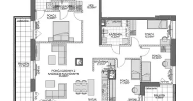 Apartamento 5 habitaciones en Danzig, Polonia