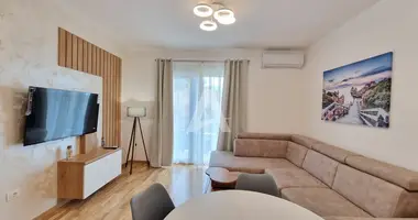 1 bedroom apartment with Furnitured, with Air conditioner, with Sea view in Becici, Montenegro