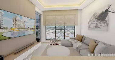 Mieszkanie 1 pokój z meble, z klimatyzacja, z widok na góry w Alanya, Turcja