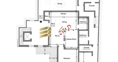 Apartamento 2 habitaciones en San Julián, Malta