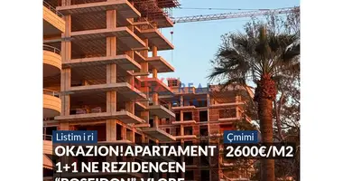 Mieszkanie 2 pokoi w Bashkia Vlore, Albania