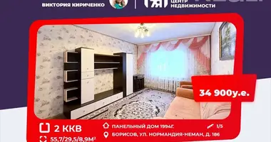 2 room apartment in Barysaw, Belarus