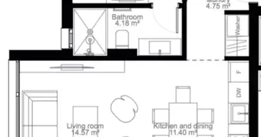 Инвестиционная 57 м² в Россия