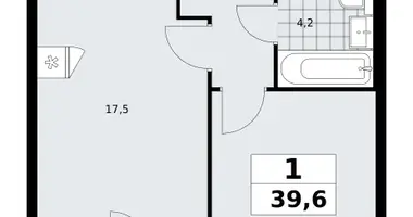 Appartement 1 chambre dans poselenie Sosenskoe, Fédération de Russie