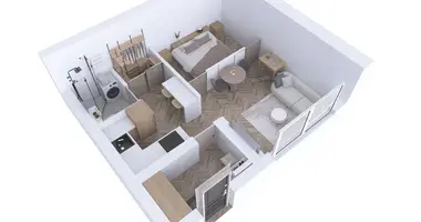 Appartement 1 chambre dans Vilnius, Lituanie