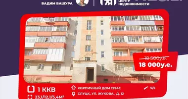 Apartamento 1 habitación en Slutsk, Bielorrusia