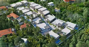 Villa 3 chambres avec Fenêtres double vitrage, avec Meublesd, avec Climatiseur dans Phuket, Thaïlande