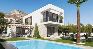 Villa 3 bedrooms with parking, with construction year: 2024, with air conditioning preinstalación Por Conductos in Finestrat, Spain