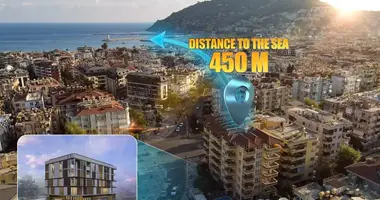 Mieszkanie 2 pokoi w Alanya, Turcja