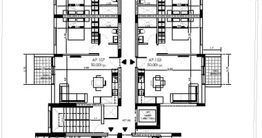 Appartement 2 chambres dans Pýla, Chypre