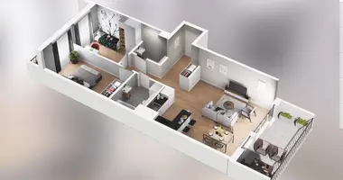 Apartamento 3 habitaciones en Poznan, Polonia