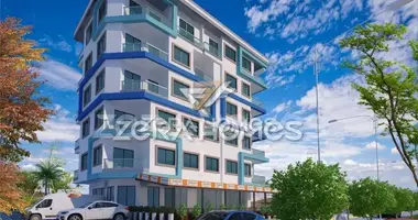 2 room apartment with parking, with elevator, with swimming pool in Mahmutlar, Turkey