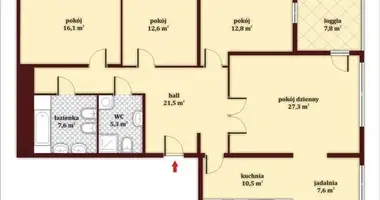 Apartamento 4 habitaciones en Varsovia, Polonia